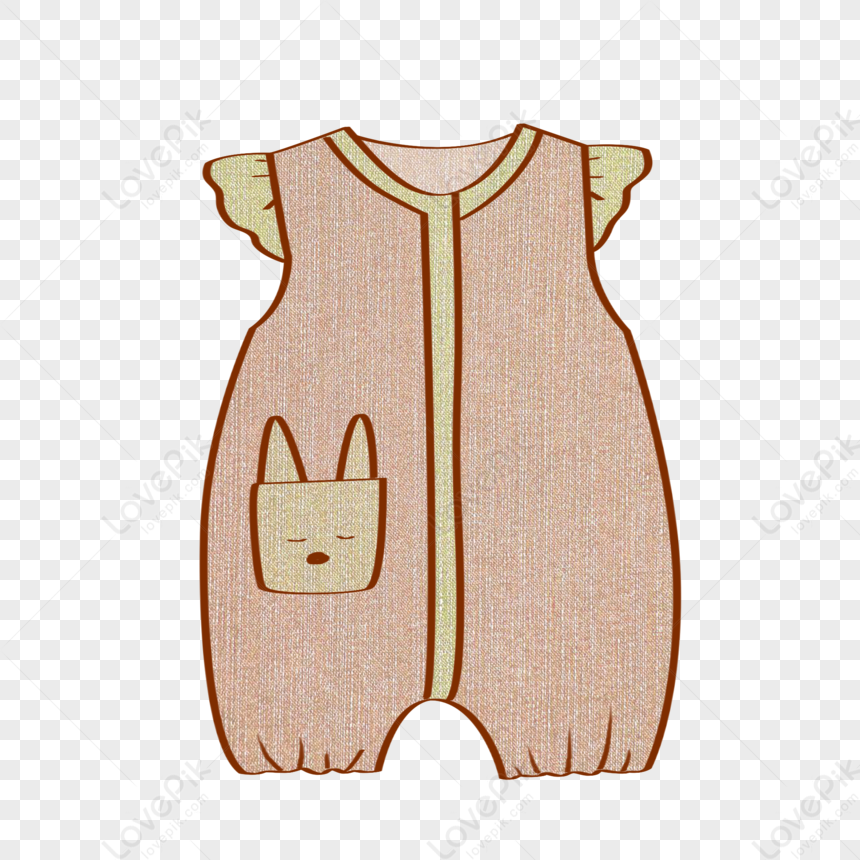 Clothes, Brown Bunny, Bunny Clipart, Baby Clipart PNG Picture And ...