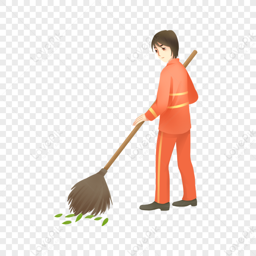 Environmental Sanitation Worker PNG Transparent Background And Clipart ...