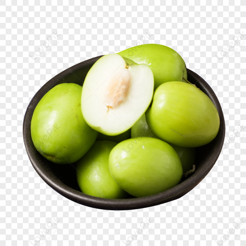 Fresh Jujube Green Mangoes Fruit Green Material Png Transparent