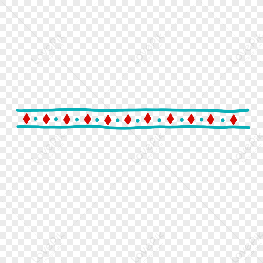 Hand Drawn Cartoon Dividing Line, Red White, Animated Gifs, Blue Red ...