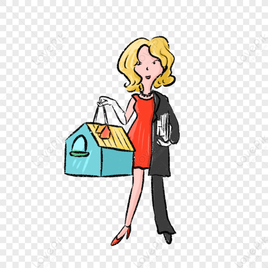 Independent Women Buying Houses Free PNG And Clipart Image For Free  Download - Lovepik | 401109899