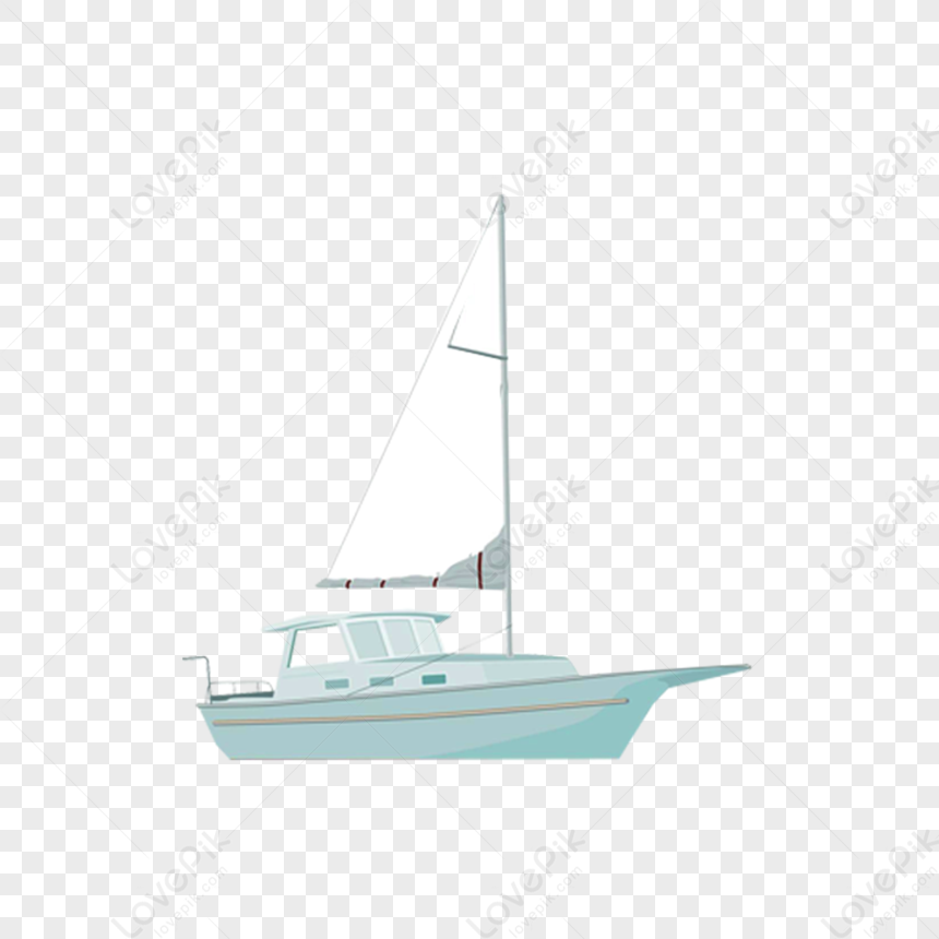 Sailboat, Light White, Light Vector, Boat Sail Png Image And Clipart 