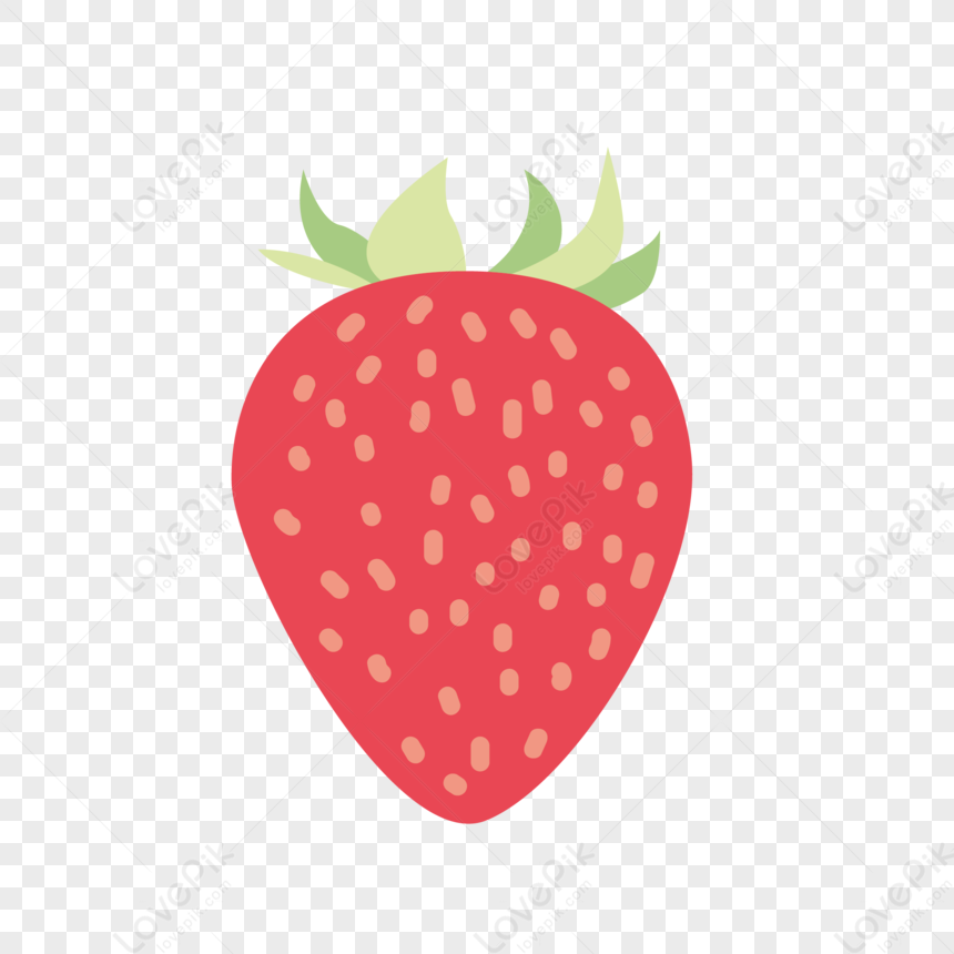 Strawberry Free Material, Fruit Strawberry, Material, Free Png Image 