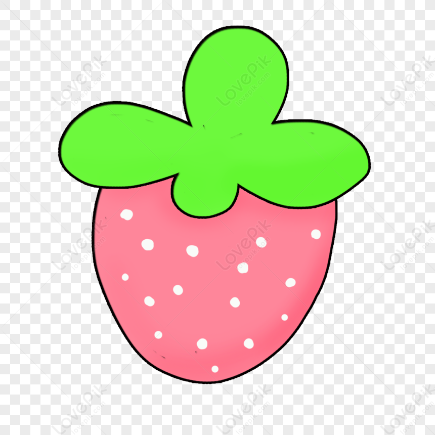 Strawberry, Fruit Strawberry, Cartoon Strawberry, Pink Strawberry PNG ...