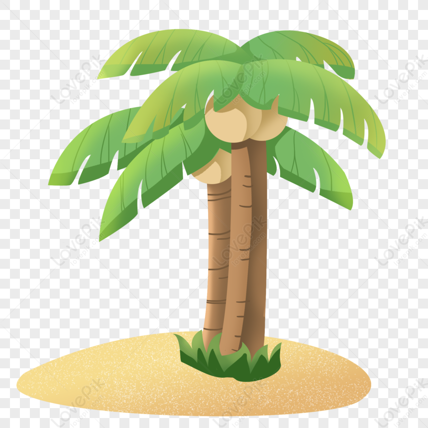 Summer Coconut Tree PNG Hd Transparent Image And Clipart Image For Free ...