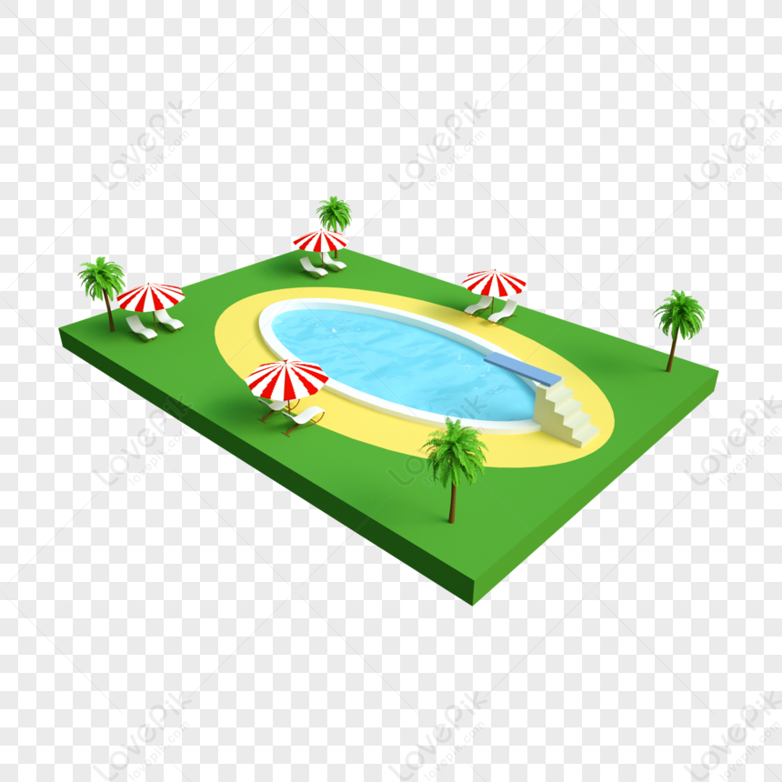 Summer Pool PNG Transparent Images Free Download, Vector Files