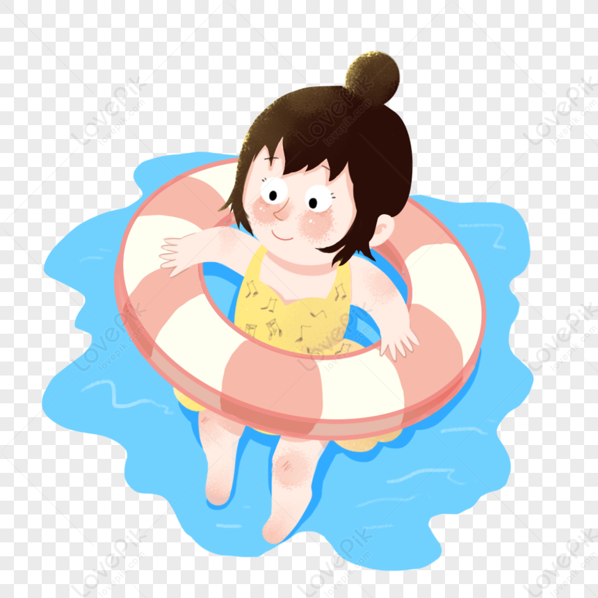 Swim, Chinese Traditional, Cartoon Water, Cartoon Japanese PNG Picture ...