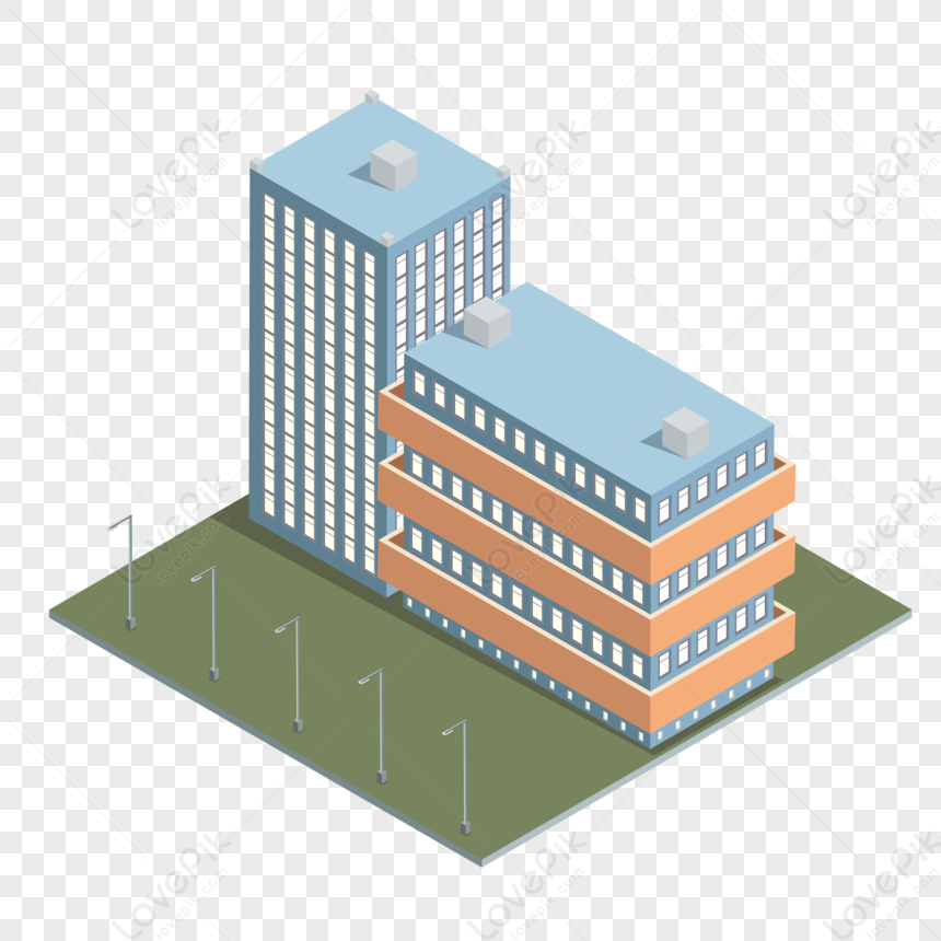 Tall Building, Building Office, Building Flat, Light Office PNG ...