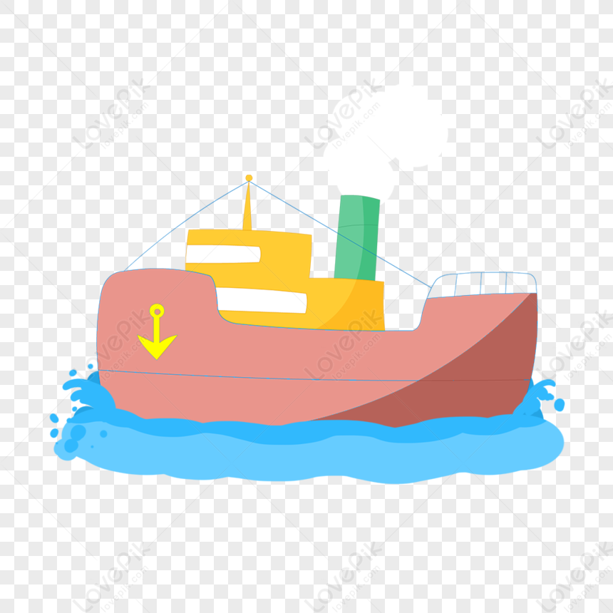 A Ship, Cartoon Ship, Icon Ship, Boat Clipart Free PNG And Clipart ...