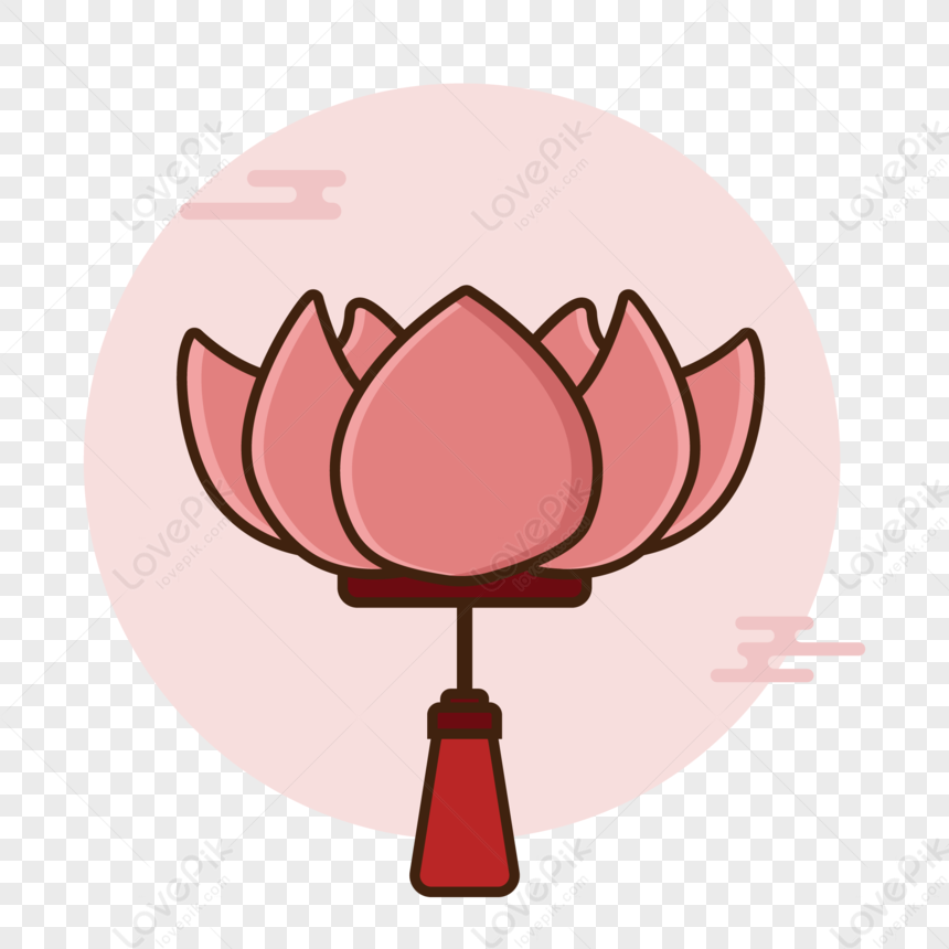 Beautiful Lotus Lamp PNG Picture And Clipart Image For Free Download -  Lovepik | 401147145