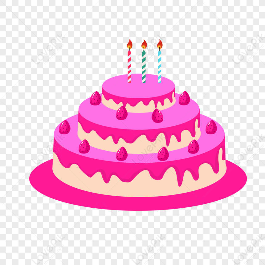 Birthday Cake Png With Candle Download Free Total PNG | Free Stock Photos