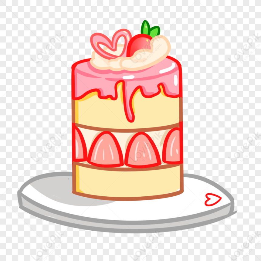 Birthday cake png sticker, dessert | Free PNG - rawpixel