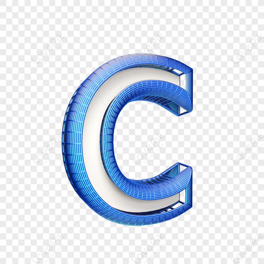 Creative Blue English Letters Free PNG And Clipart Image For Free ...