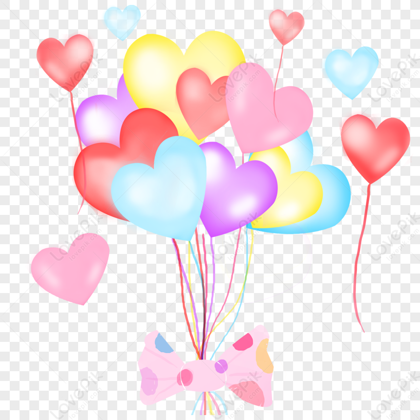 Floating Heart Free PNG And Clipart Image For Free Download - Lovepik ...