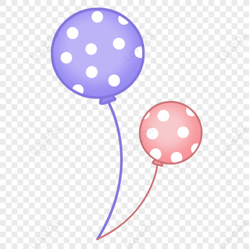Hand Drawn Cartoon Colorful Balloons PNG Image And Clipart Image For ...