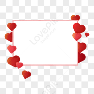 Love Border PNG White Transparent And Clipart Image For Free Download ...