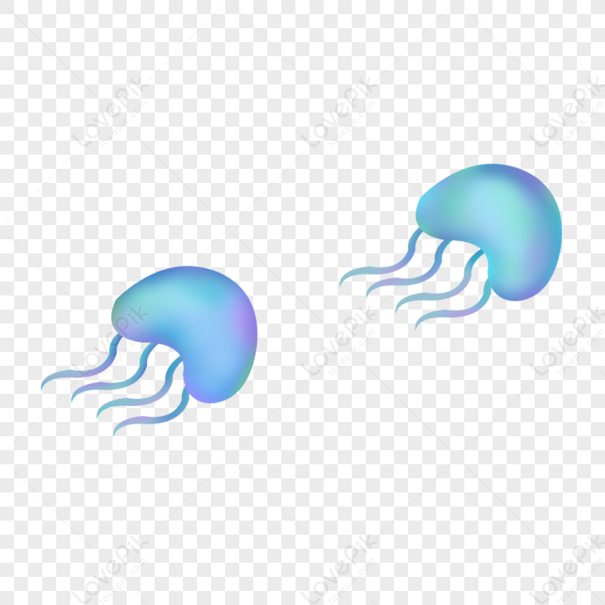 Jellyfish, Blue Jellyfish, Dark Light, Jellyfish PNG Transparent ...