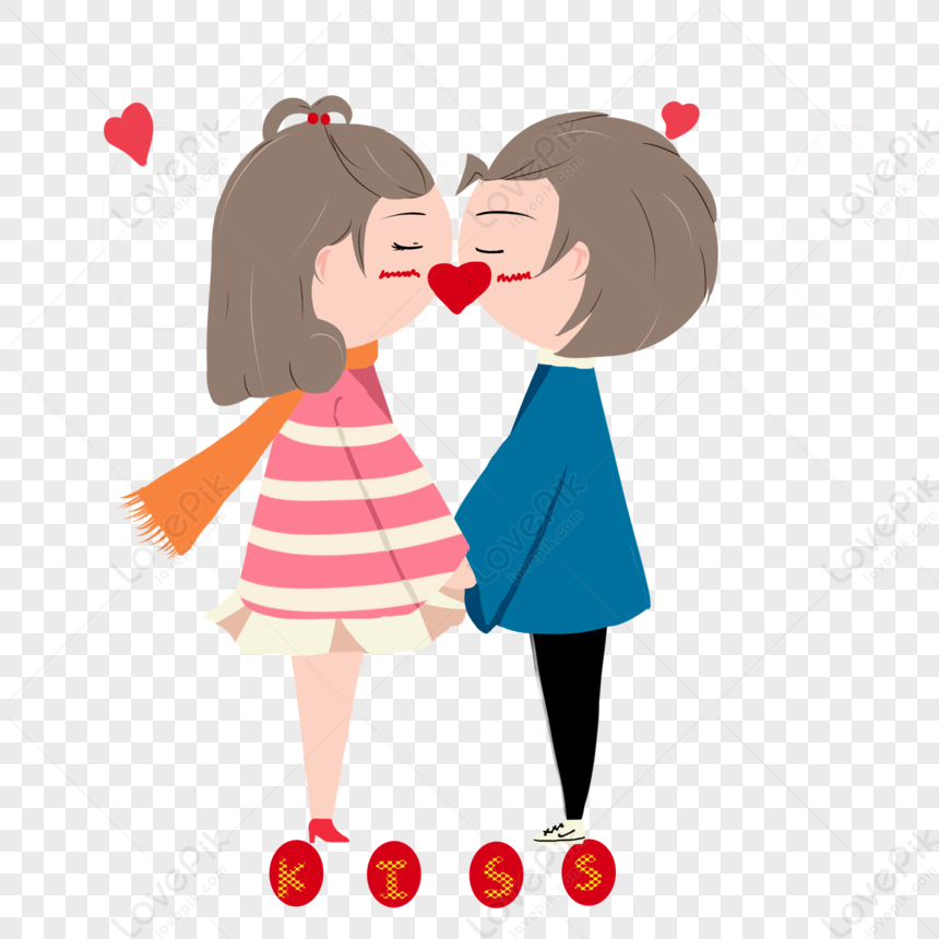 Kissing Couple PNG Free Download And Clipart Image For Free Download ...