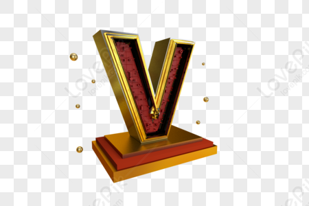 V Letter PNG Images With Transparent Background