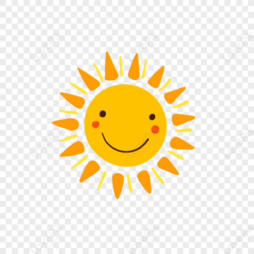 Sun, Cute Sun, Cartoon Sun, Smiling Sun PNG Image And Clipart Image For ...