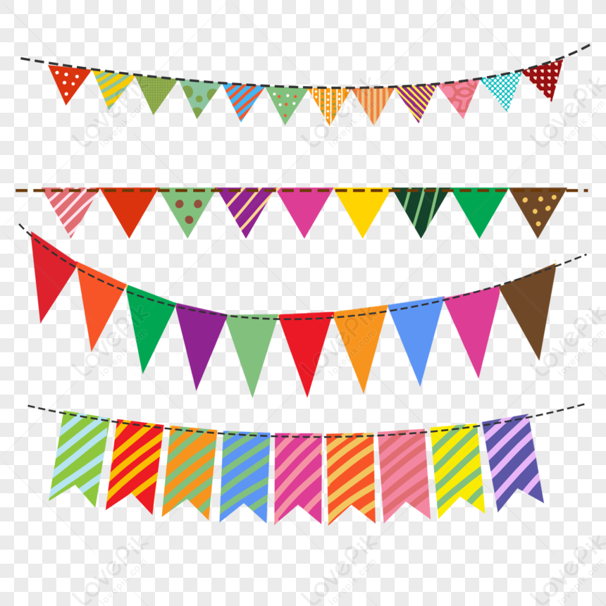 Triangle Bunting PNG Image Free Download And Clipart Image For Free ...