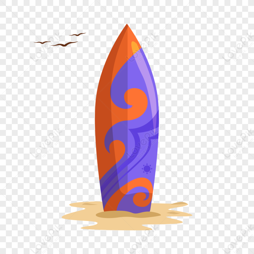 Beach Surfboard PNG Free Download And Clipart Image For Free Download ...