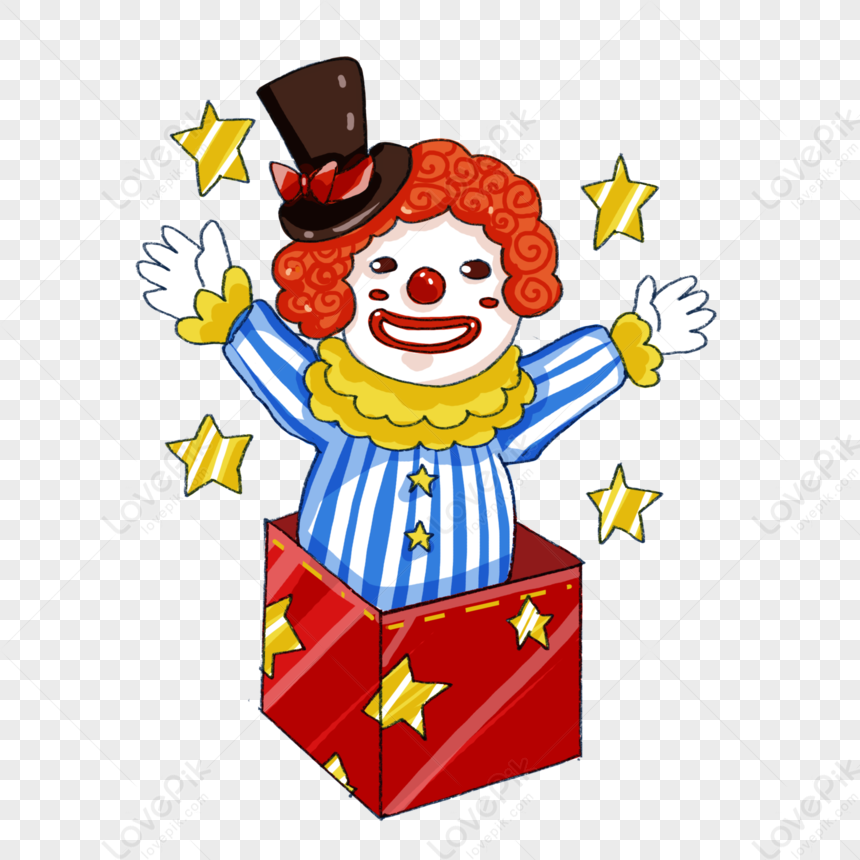 Wow the circus look a clown