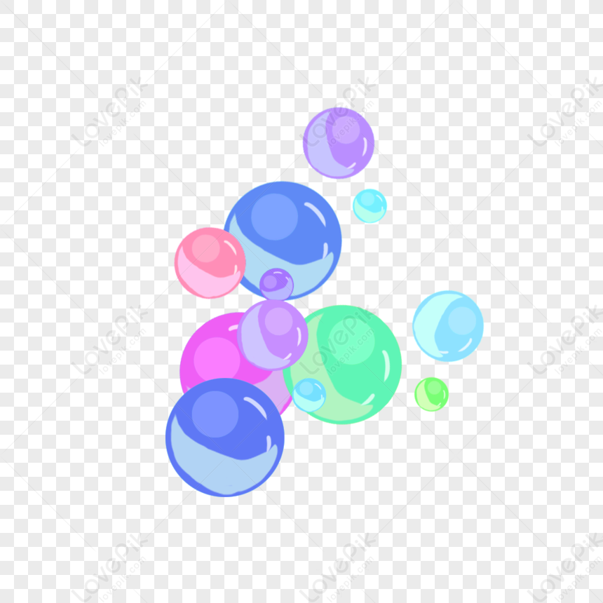 Aesthetic bliss 3 colorful bubbles um jogo minimalista e relaxante de  desenho em formato png em um ca