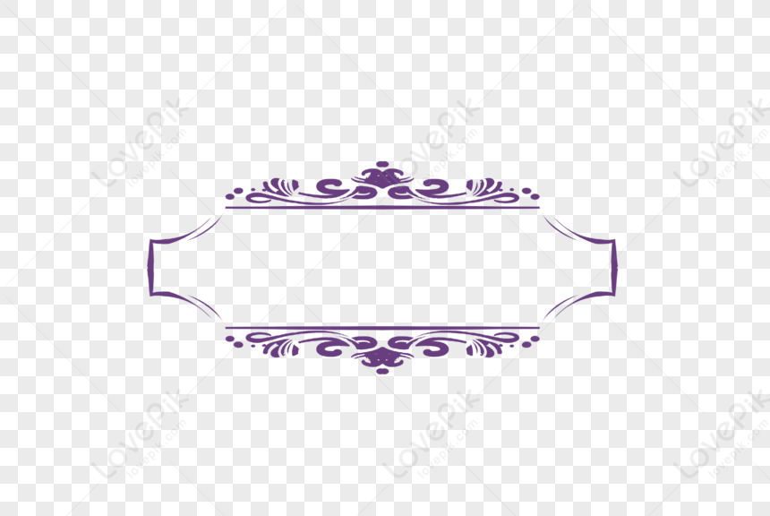 Classical Pattern Border PNG Transparent Background And Clipart Image ...