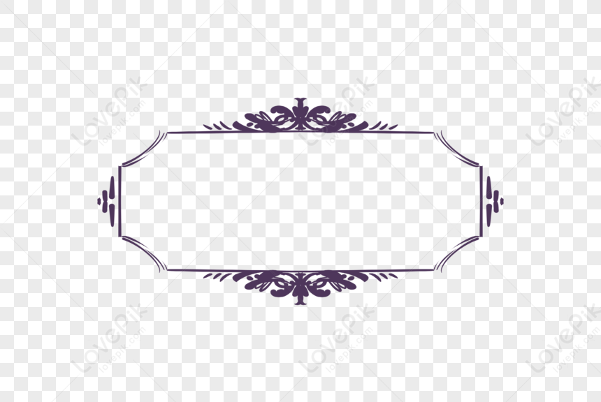 Classical Pattern Border, Frame Space, Art Simple, Art Space PNG White ...