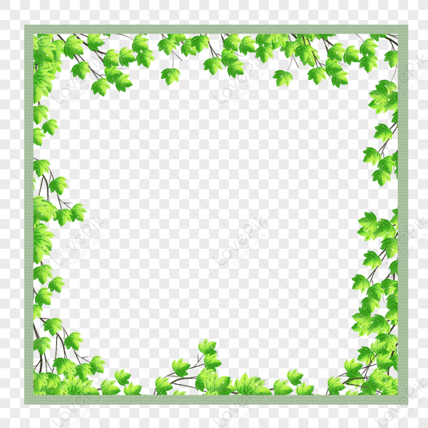 Green Vine Border PNG Transparent And Clipart Image For Free Download ...