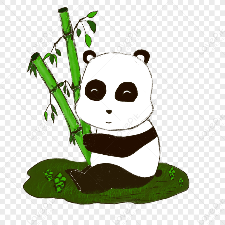 Panda Bamboo PNG Picture And Clipart Image For Free Download - Lovepik |  401196265