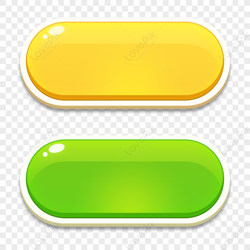 Small Button, Light Red, Colored Yellow, Green Light PNG Image And ...