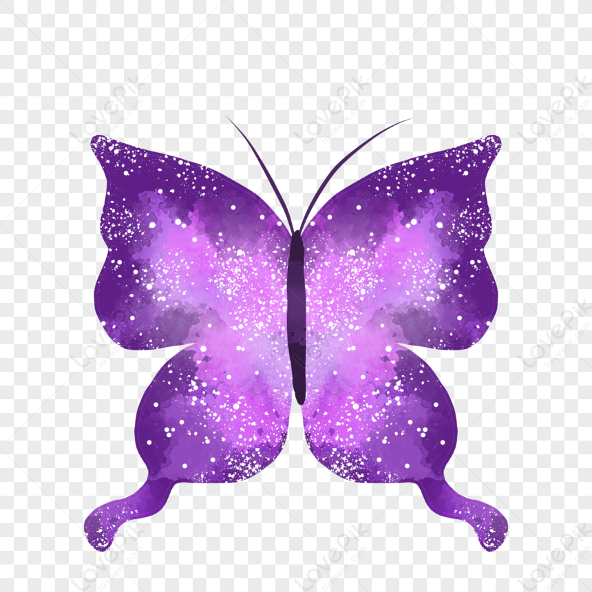 Purple Butterflies PNG Images With Transparent Background | Free Download  On Lovepik