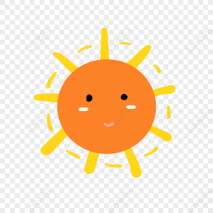 Sun, Smile Sun, Orange Sun, Cartoon Sun PNG Free Download And Clipart ...