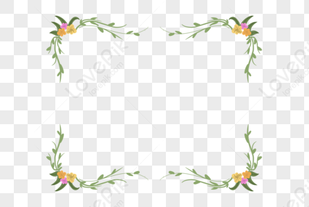 Vine Border PNG Images With Transparent Background | Free Download On ...