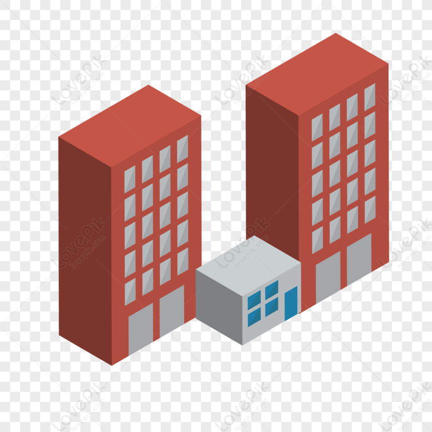 25d Vector Building PNG Image Free Download And Clipart Image For Free ...