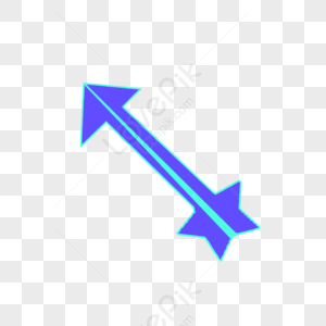 Blue Cartoon Arrow PNG Images With Transparent Background | Free ...