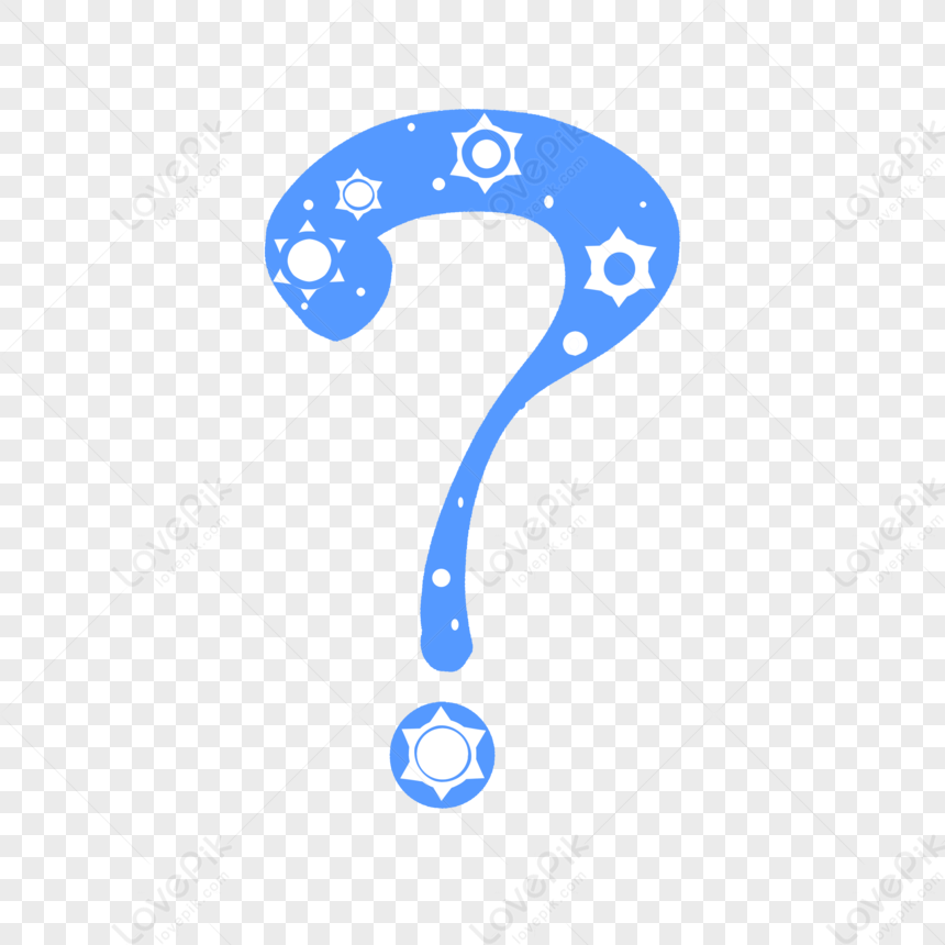 Blue Question Mark Question Mark Picture Question Mark Question Mark Element Png Picture And