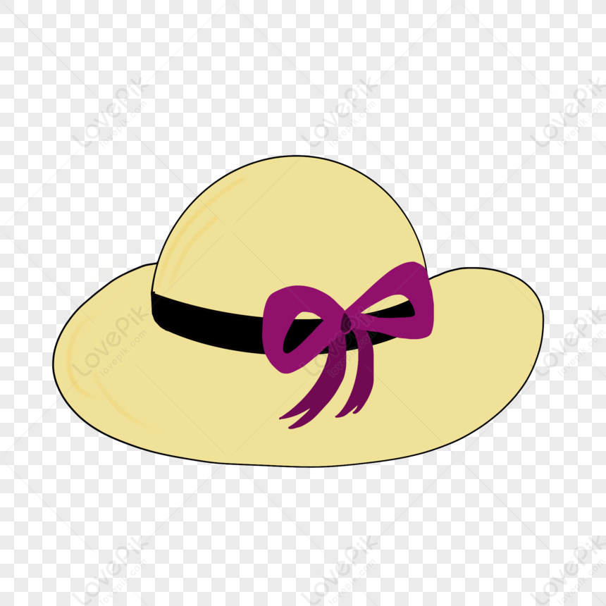 Bow Sun Hat PNG Hd Transparent Image And Clipart Image For Free ...
