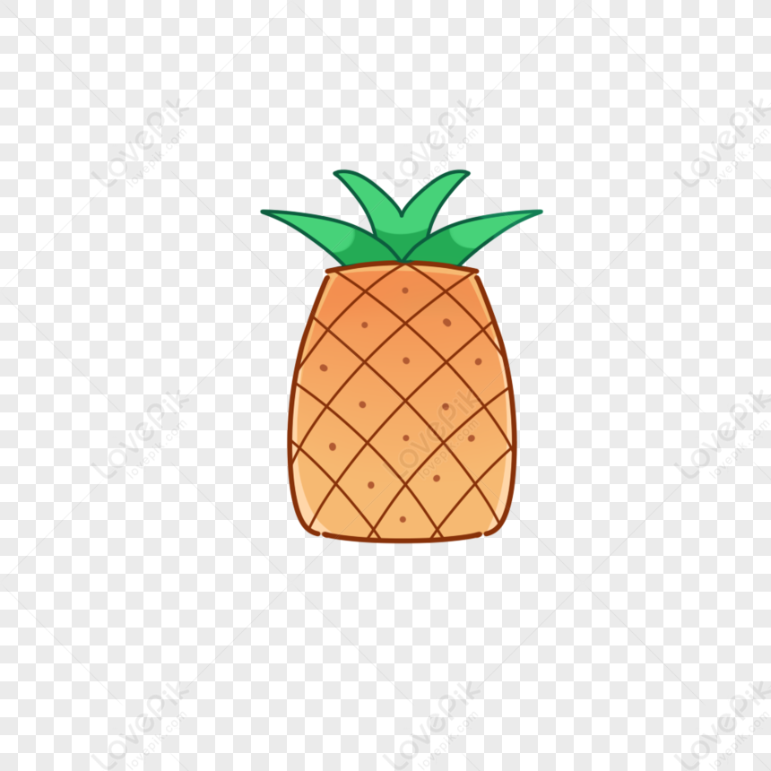 Cartoon Cute Pineapple PNG Transparent Image And Clipart Image For Free ...