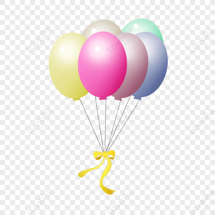 Childrens Day Happy Rainbow Balloon PNG Hd Transparent Image And ...