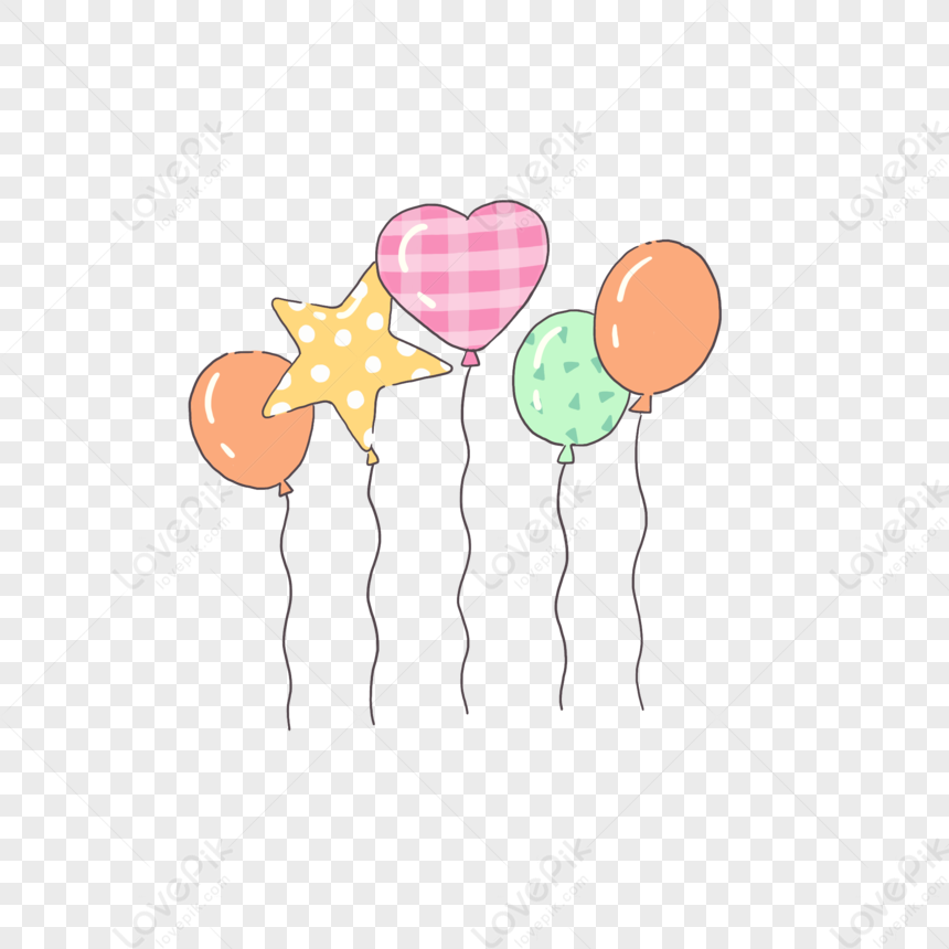Colorful Balloons PNG Transparent Background And Clipart Image For Free ...