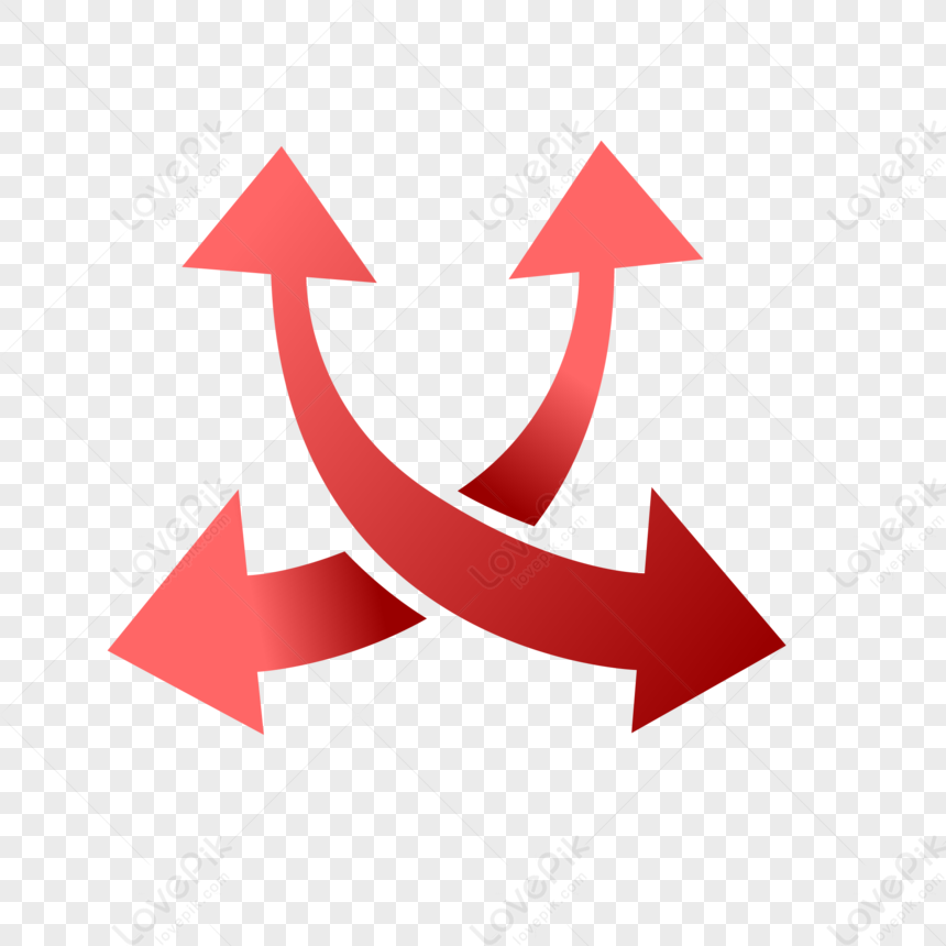 Creative Red Arrow Arrow Arrows Arrow Symbol Pointing Arrows Free Png And Clipart Image For