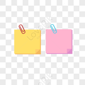 Simple Note Paper, Paper, Post-it Notes, Note Boxes PNG Image And ...