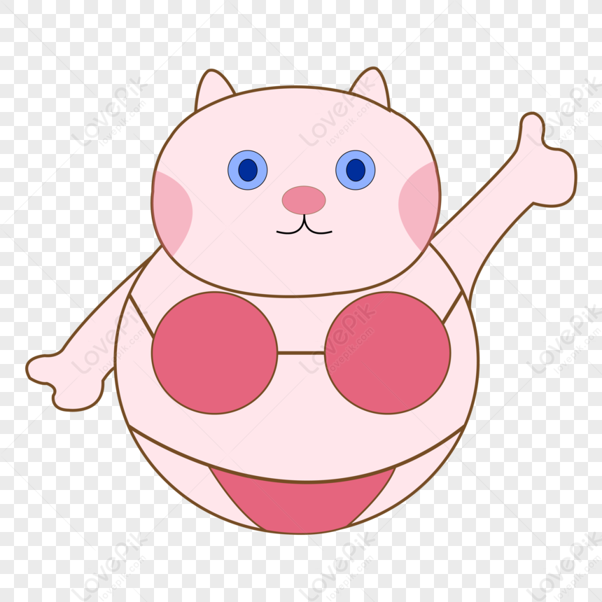 Gato Fofo PNG , Gordinho, Gato, Desenho Animado Imagem PNG e PSD