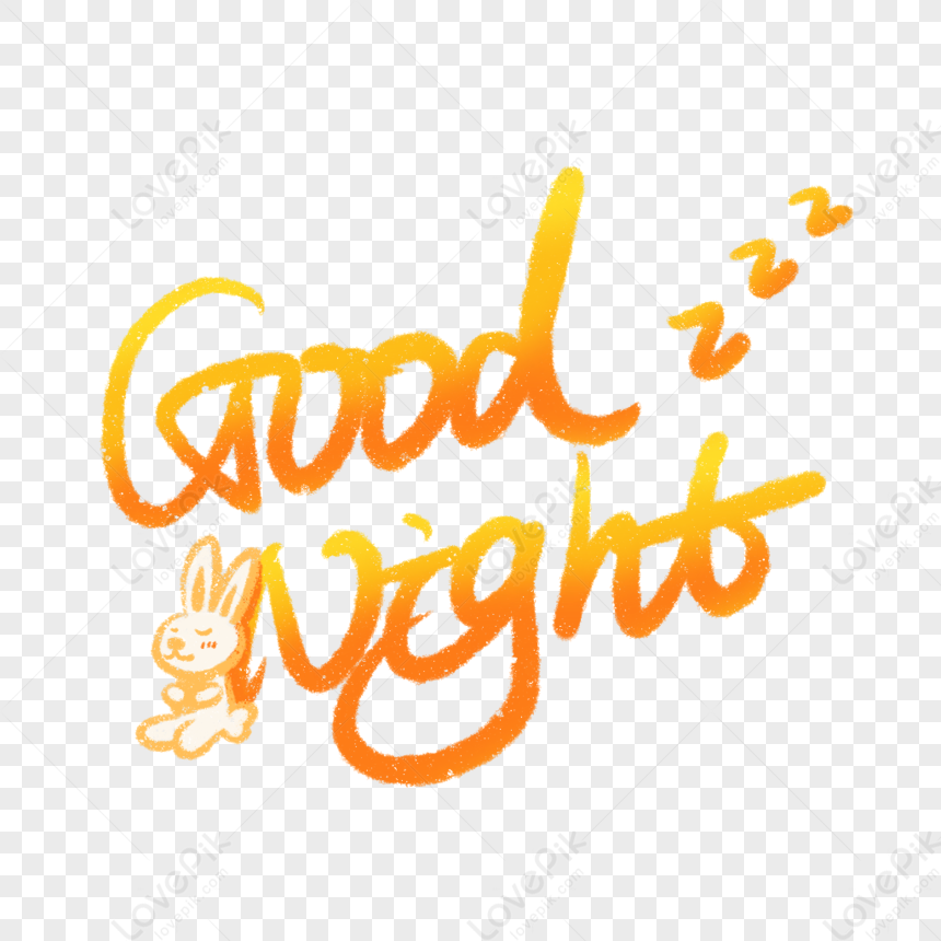 good-night-art-word-bunny-goes-to-sleep-png-transparent-background-and