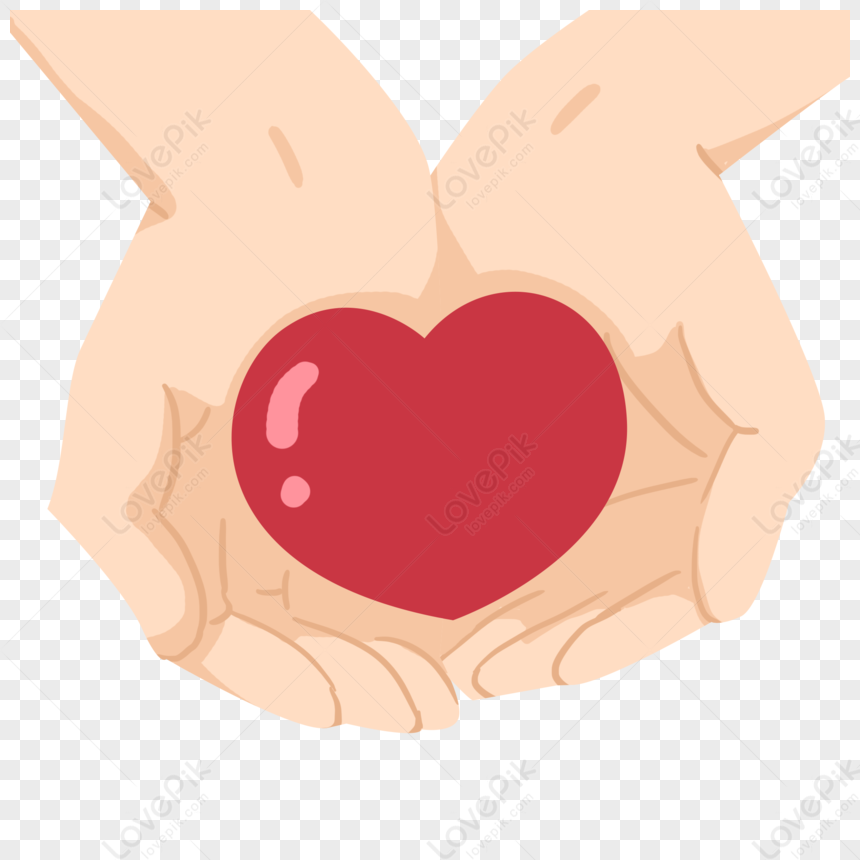 Hand Drawn Cartoon Holding Love Heart PNG Picture And Clipart Image For  Free Download - Lovepik | 401257785