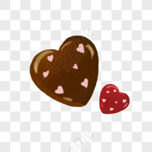 chocolate heart png