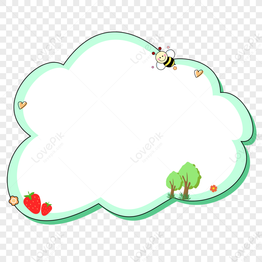 Irregular Cartoon Border PNG Picture And Clipart Image For Free ...